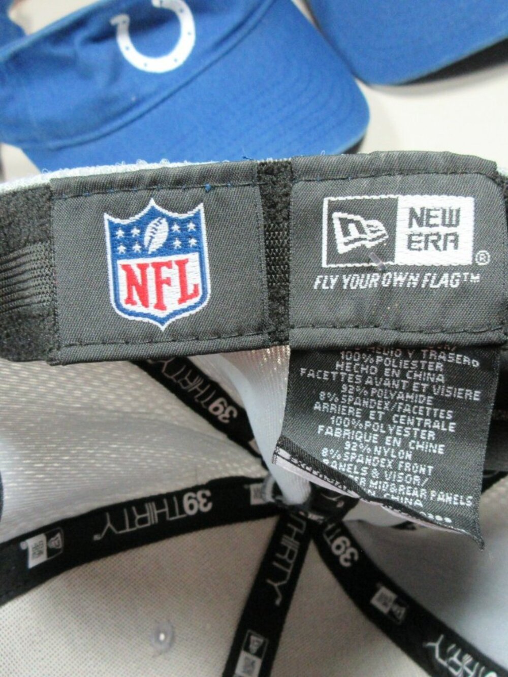 New Era Reebok mens Indianpolis Colts NFL football hat visor lot (5) - Picture 12 of 16